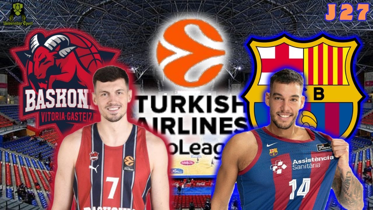 KOSNER SASKI BASKONIA VS FC BARCELONA BASKET 🔴NARRACIÓN EN DIRECTO🔴 J27 | EUROLEAGUE