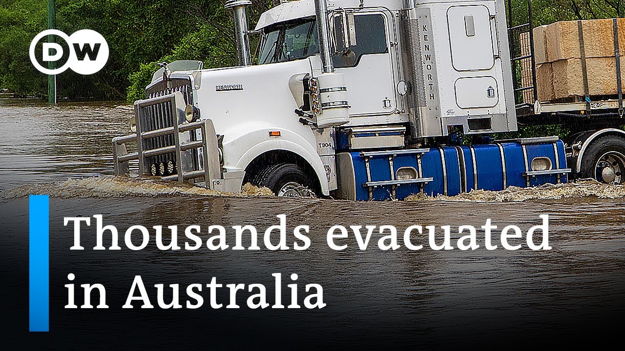Australia: Thousands evacuated as record rainfall continues | DW News