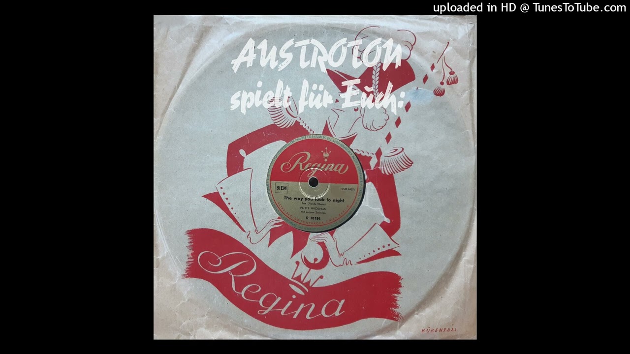 Putte Wickman Sextet: The Way You Look Tonight - Foxtrot (Stockholm 1951)