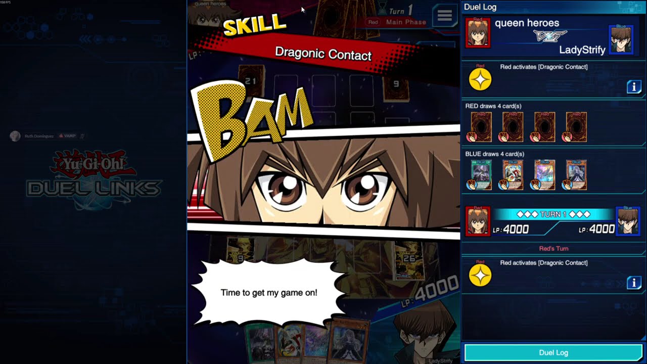 Blue-Eyes vs Heroes in Duel Links | A great duel all the way through!