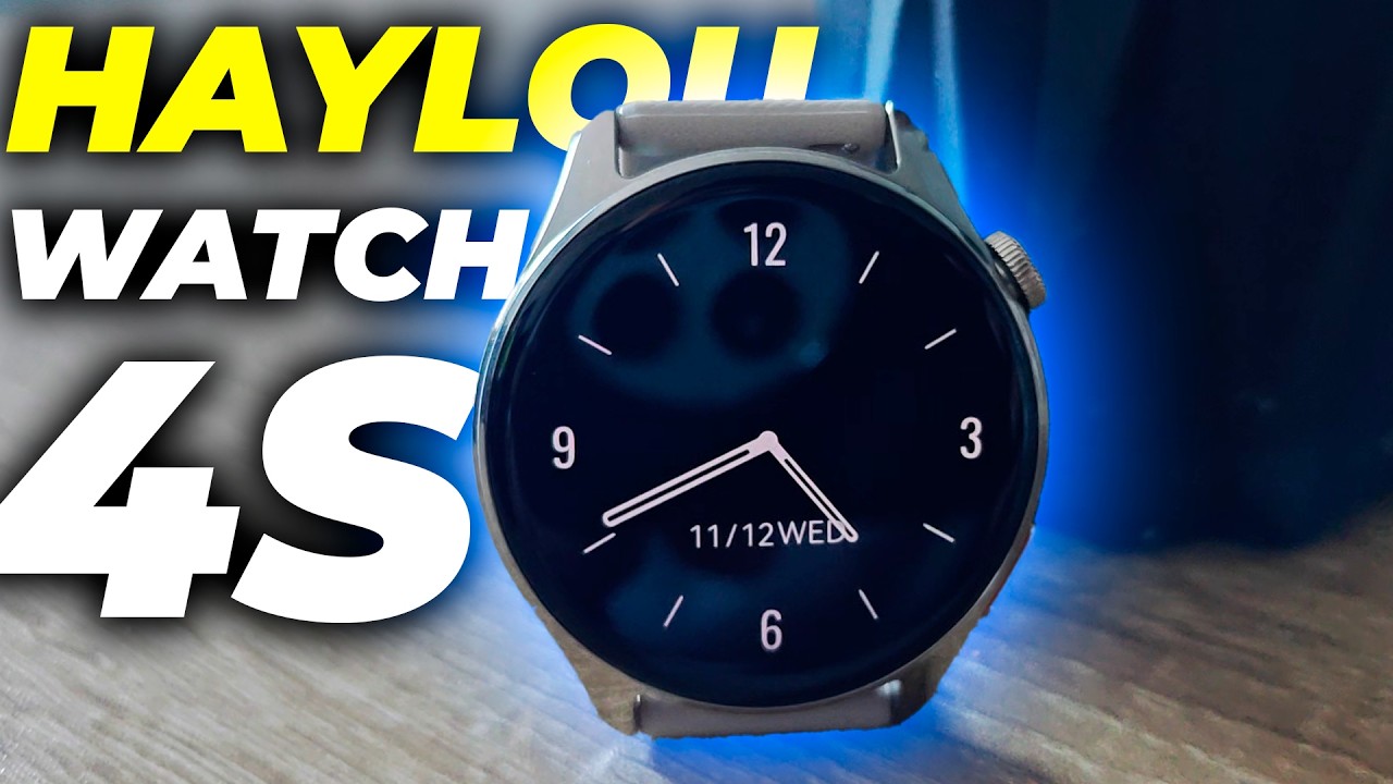 El HAYLOU WATCH 4S es el SMARTWATCH mas BARATO y con mas BATERIA para este 2026