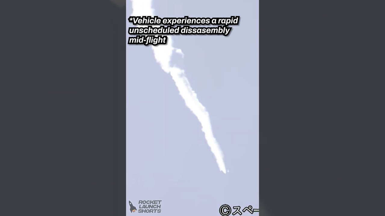 Space One KAIROS 3rd Flight launch & mission failure (Rocket explosion)