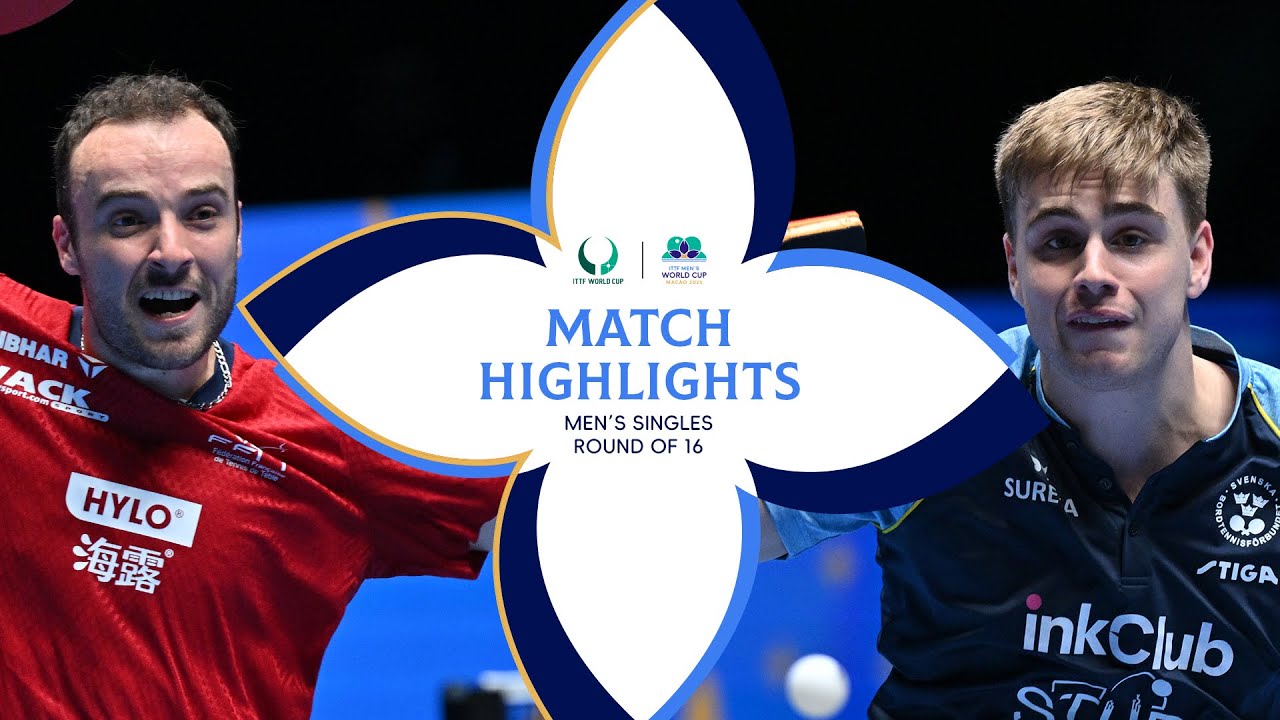 Simon Gauzy vs Truls Moregard | Match Highlights | #ITTFWORLDCUP 2025