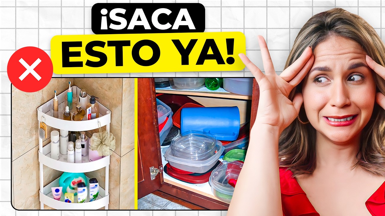 15 COSAS QUE MAS ESPACIO ROBAN EN TU CASA y Hacen Que Se Vea Pequeña + Soluciones Faciles