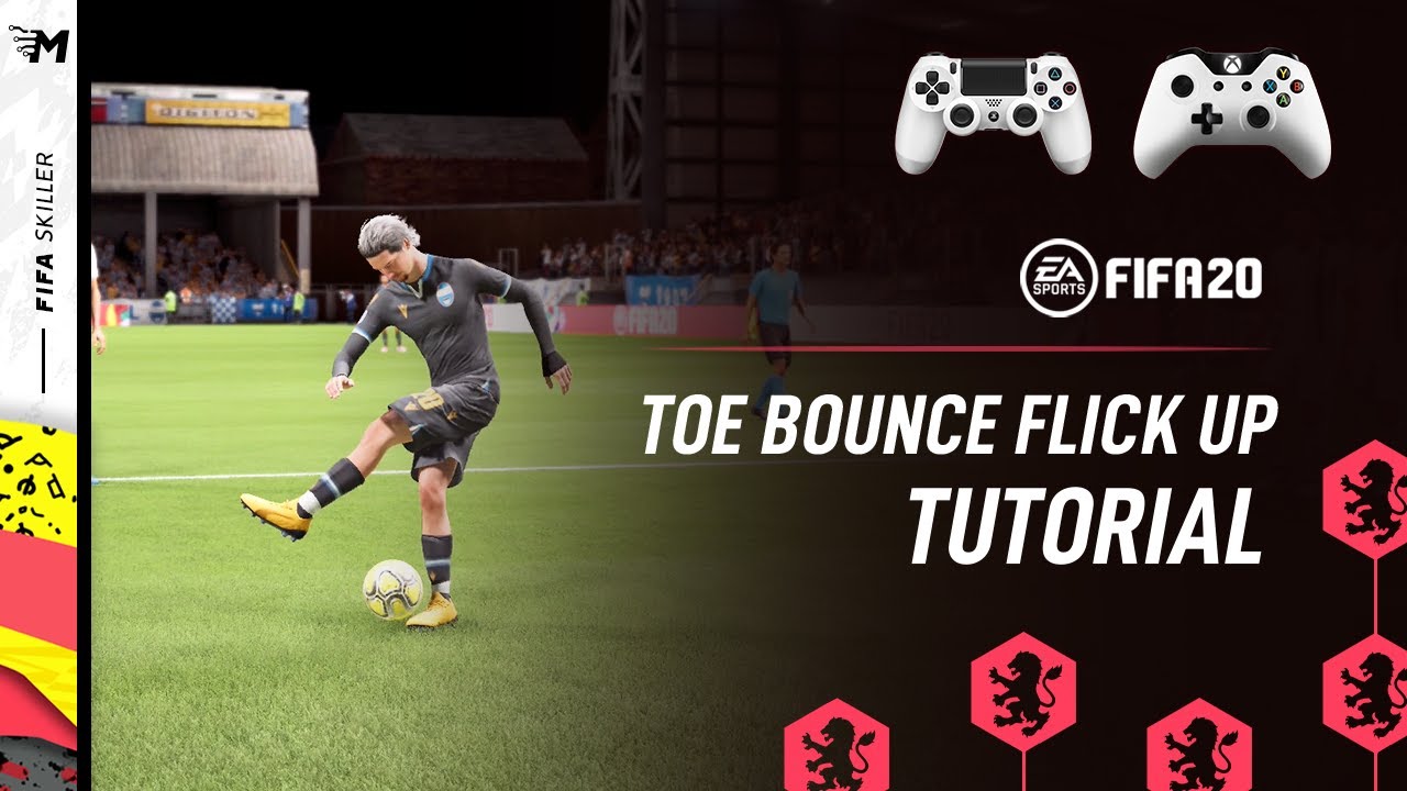 FIFA 20 | Toe Bounce Flick Up Tutorial (Works in Fifa 21)