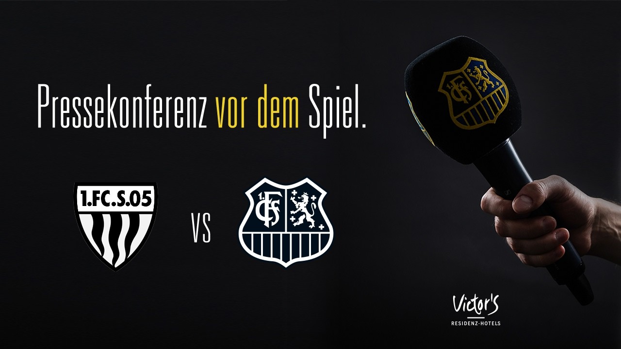 1. FC Schweinfurt 05 - 1. FC Saarbrücken - Pressekonferenz vor dem Spiel
