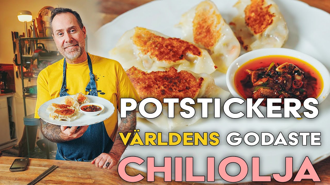 Potsticker Dumplings med Världens godaste Chiliolja