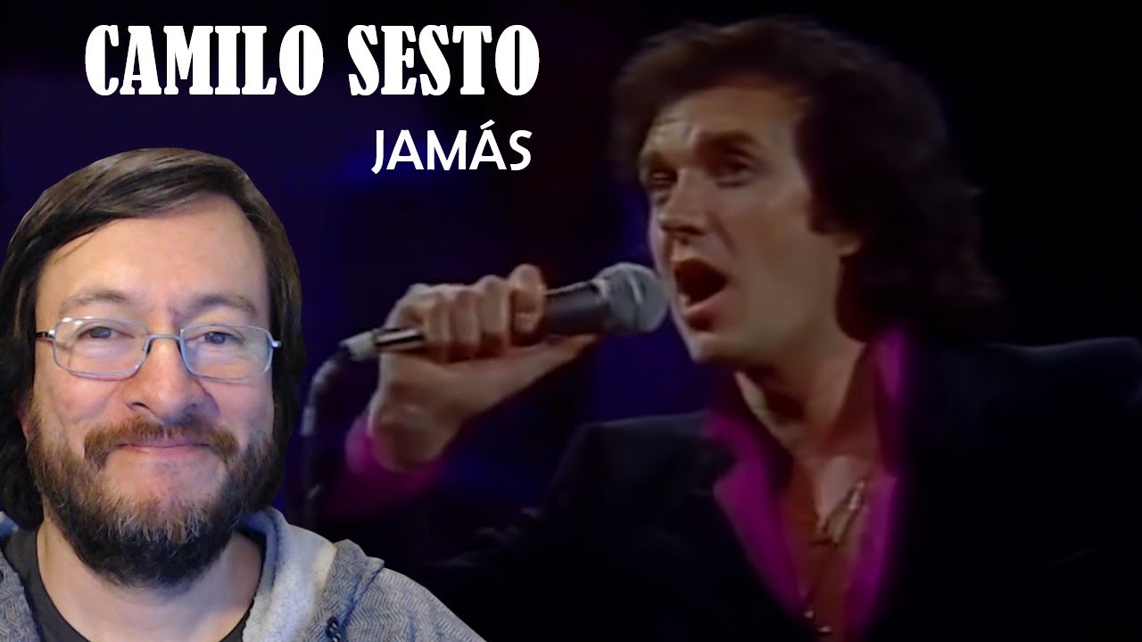 Camilo Sesto | Jamás (en vivo) | REACCIÓN (reaction)
