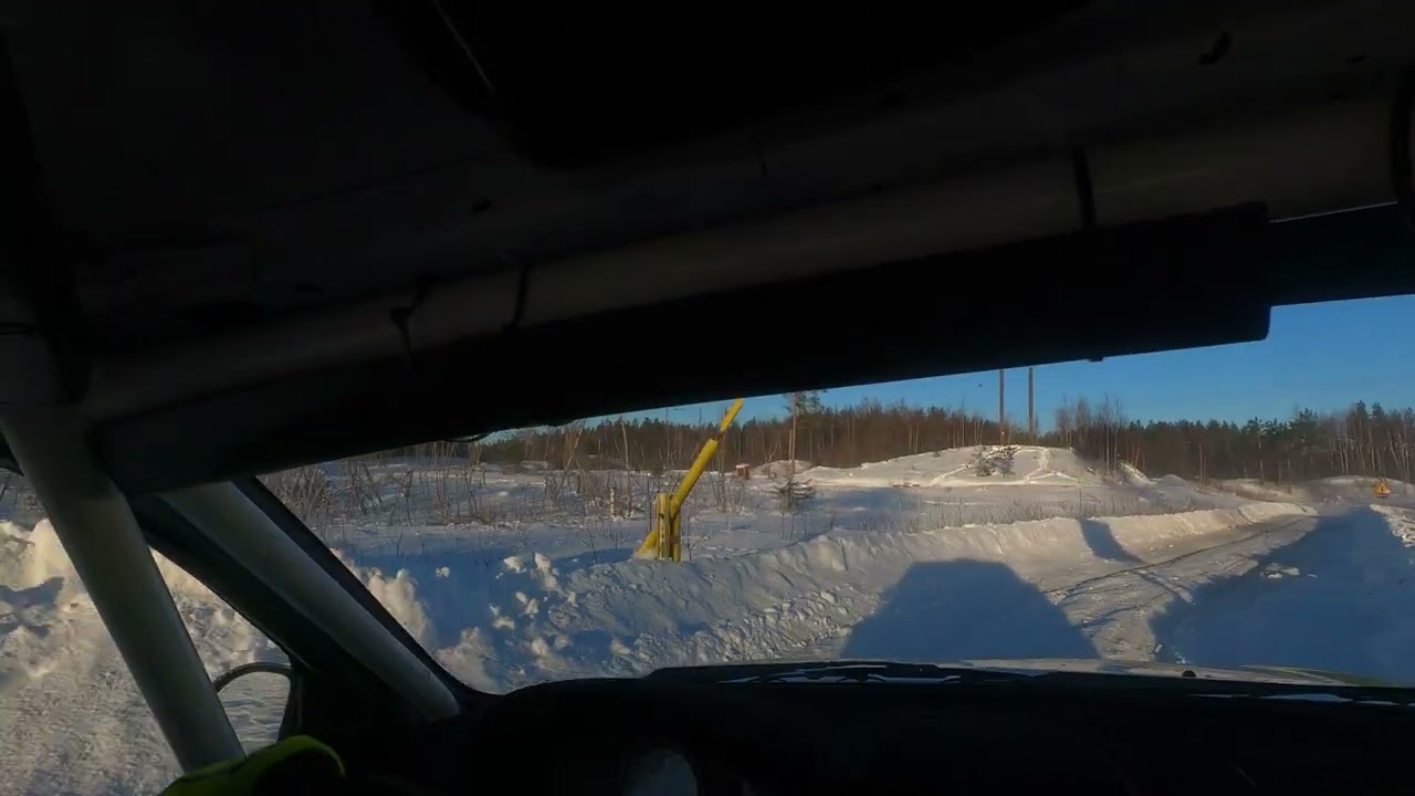 Midvintersprinten 2024 SS2 Linus Lind & Johannes Lundbäck