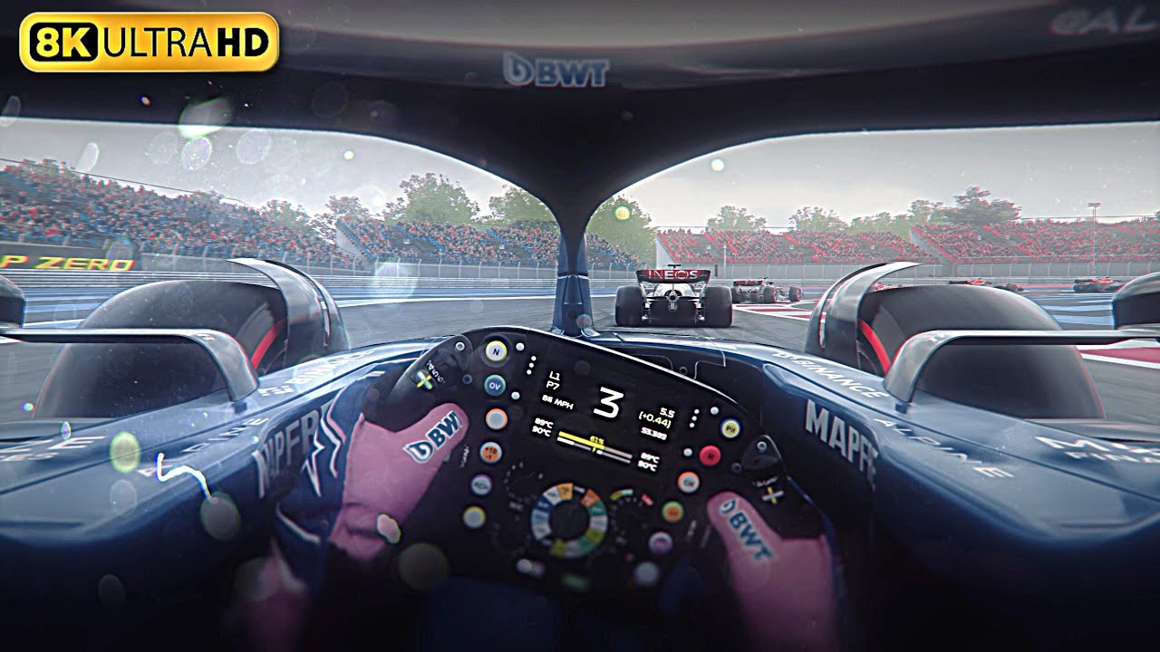 ►F1&reg; 23 Next-Gen 2023 Graphics?! POV Ultra Realistic Helmet Cam ReShade Preset! F1 22 4k PC Gameplay