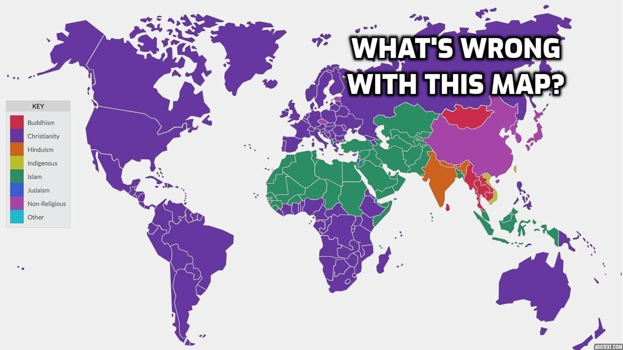 Why All Maps of Religion are Wrong