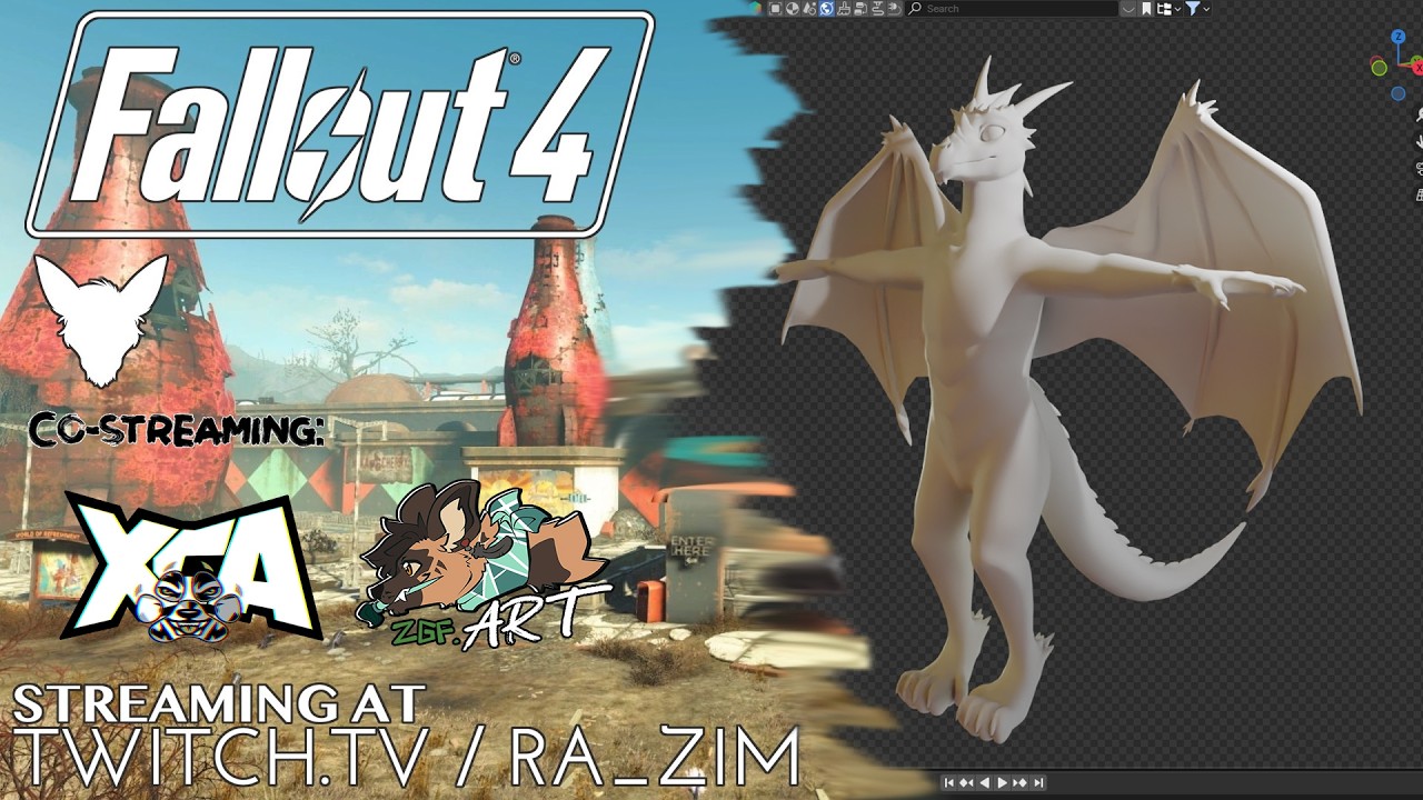 Art & Fallout 4 - E23 - Hunting the Institute