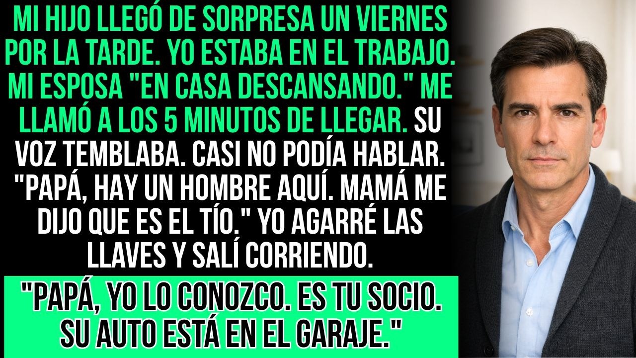 Mi Hijo Volvió De La Universidad Sin Avisar. Me Llamó Temblando: 