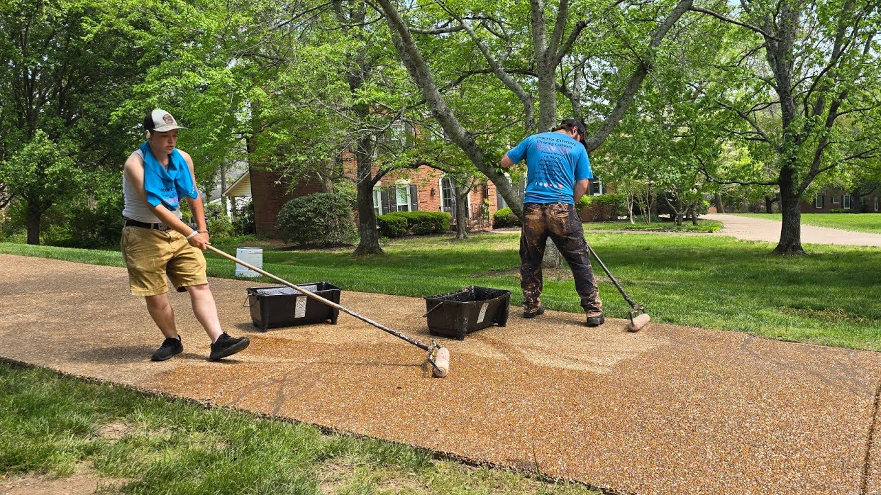 Sealing Aggregate Driveways: Brentwood, TN Transformation