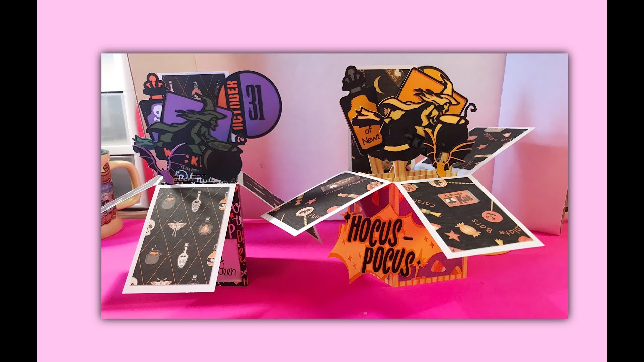 Pop-up Box Card with Cricut