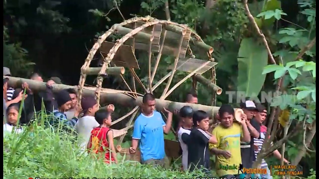 Membuat Kincir Air Dari Bambu | JEJAK PETUALANG