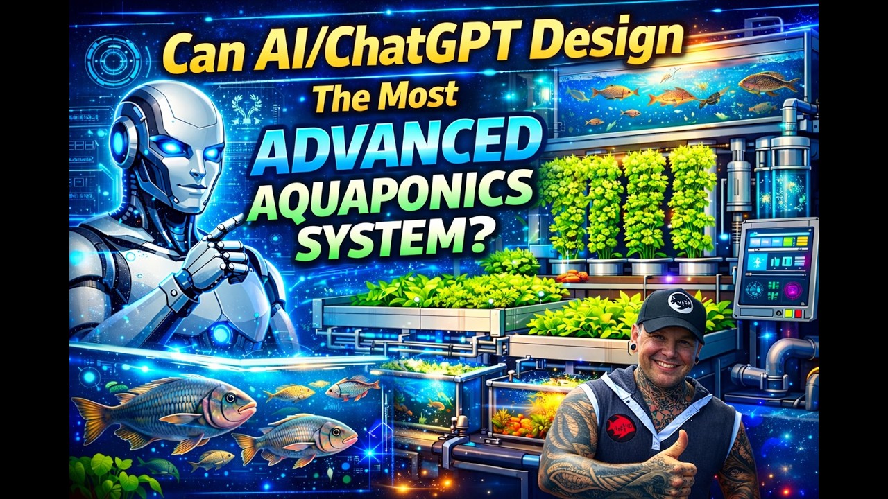 The V3 UNICORN aquaponics system designed by AI/ChatGPT — will it work?”