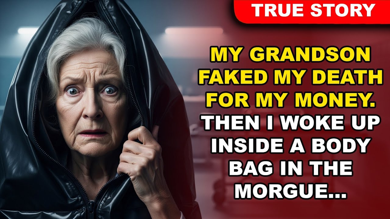 MY GRANDSON FAKED MY DEATH FOR MY MONEY. THEN I WOKE UP INSIDE A BODY BAG IN THE MORGUE...
