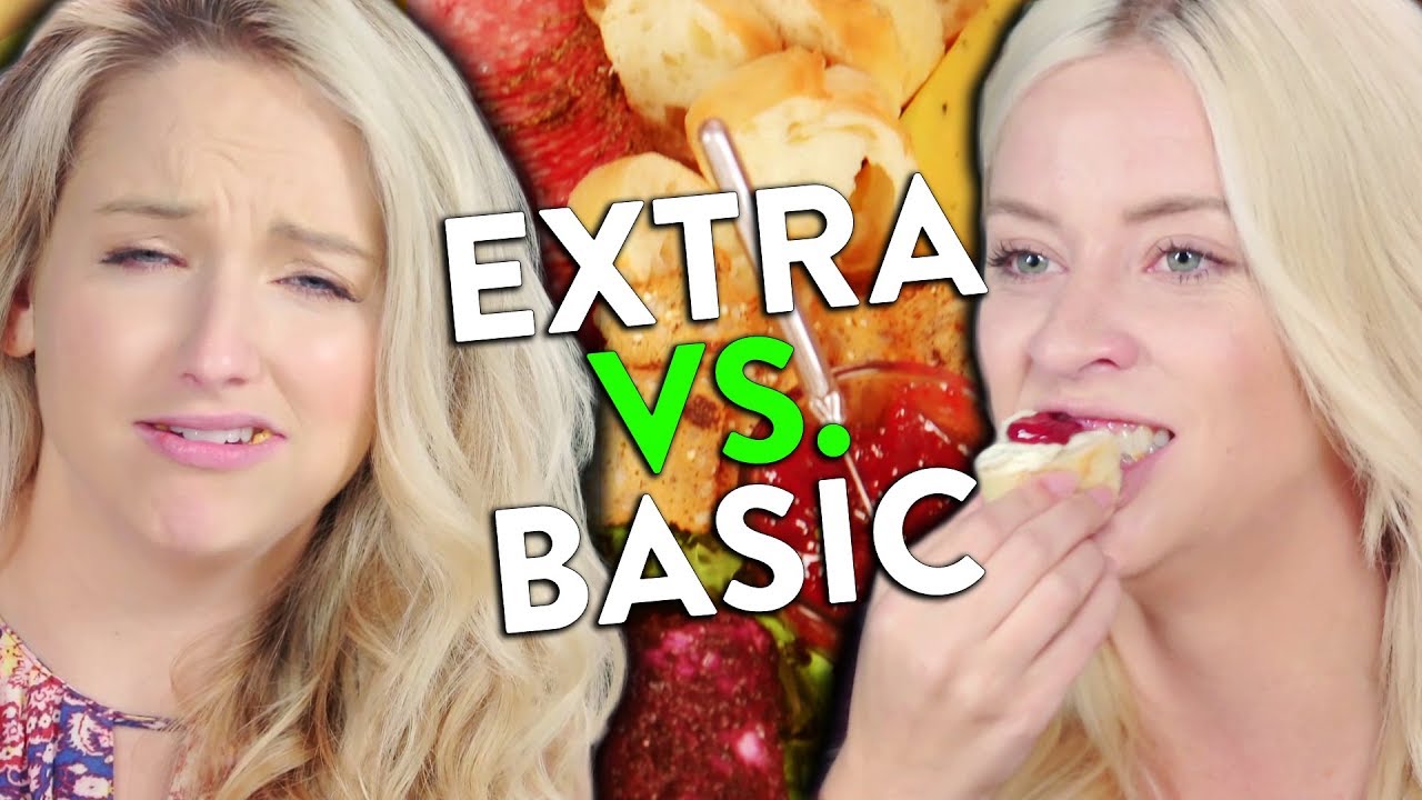 Extra vs. Basic: Girls Try Making Cheeseboards