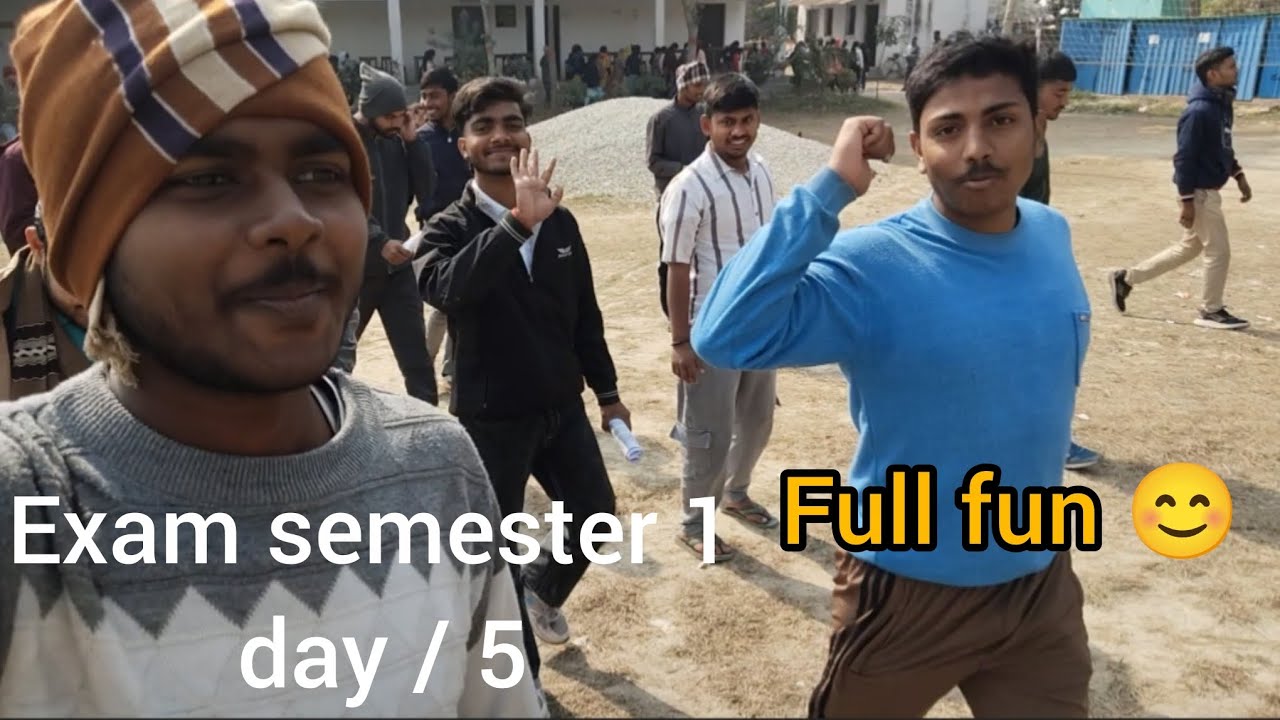 Exam day / 5 