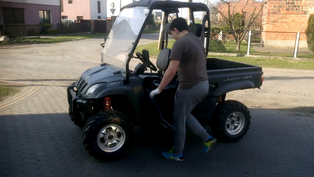 Quad/Baggy Hytrack Robber 400 4x4! Super zabawka! Prezentacja