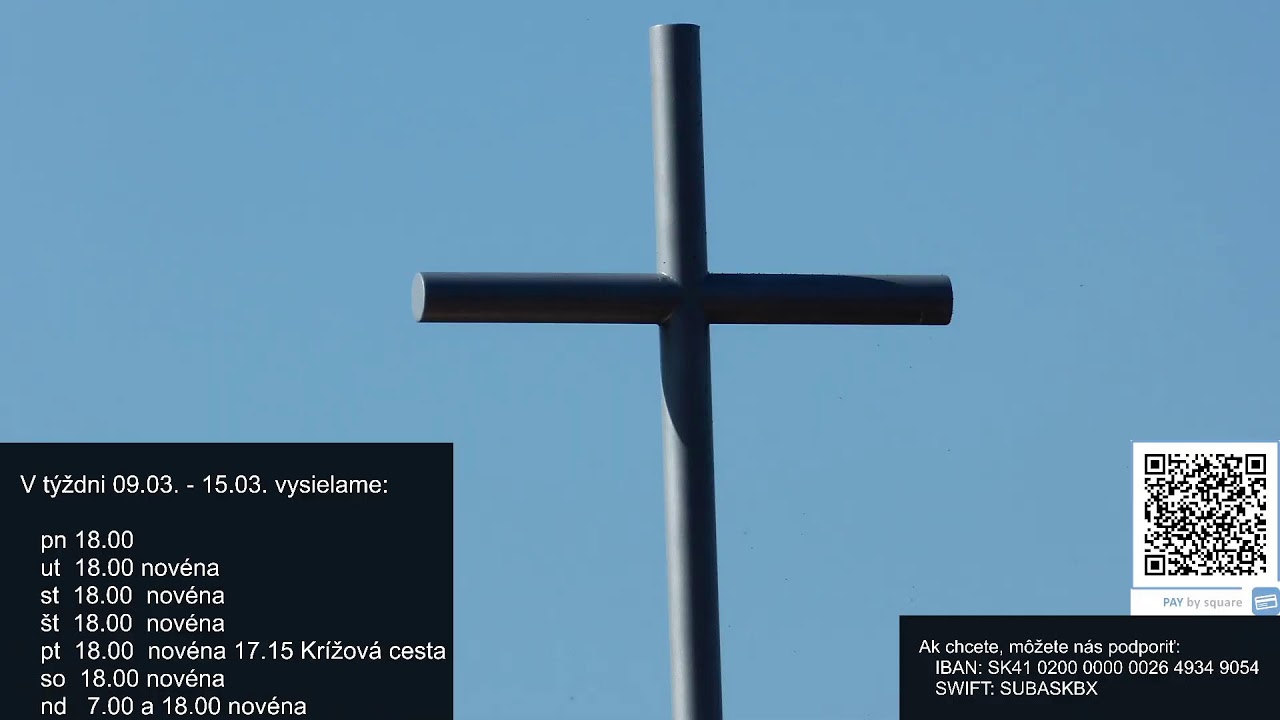 08.03.2026 Tretia pôstna nedeľa, svätá omša (07.00) - kazateľ br. Pawel Wojnowski, OCD