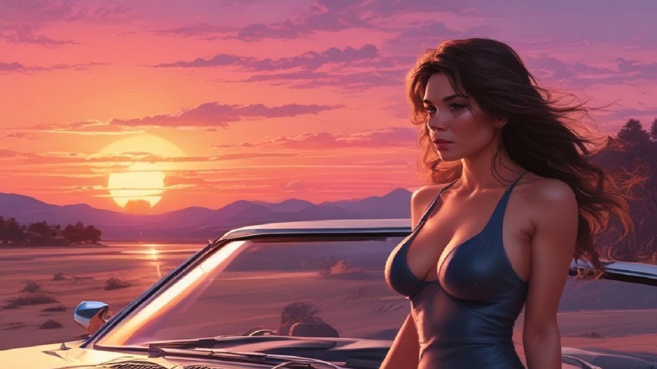 Virtual Sunset - Instrumental Synth Journey