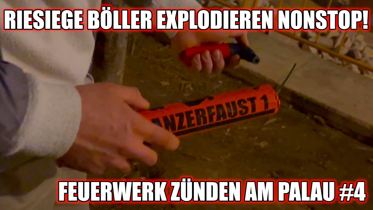 RIESIEGE XXL BÖLLER EXPLODIEREN UNUNTERBROCHEN! FEUERWERK ZÜNDEN AM PALAU #4