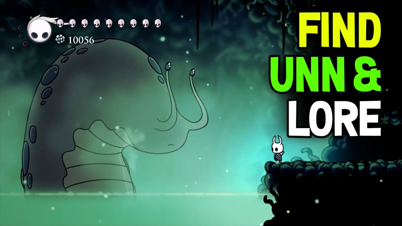 Hollow Knight - Jak znaleźć Unn i powiązane tabliczki z wiedzą
