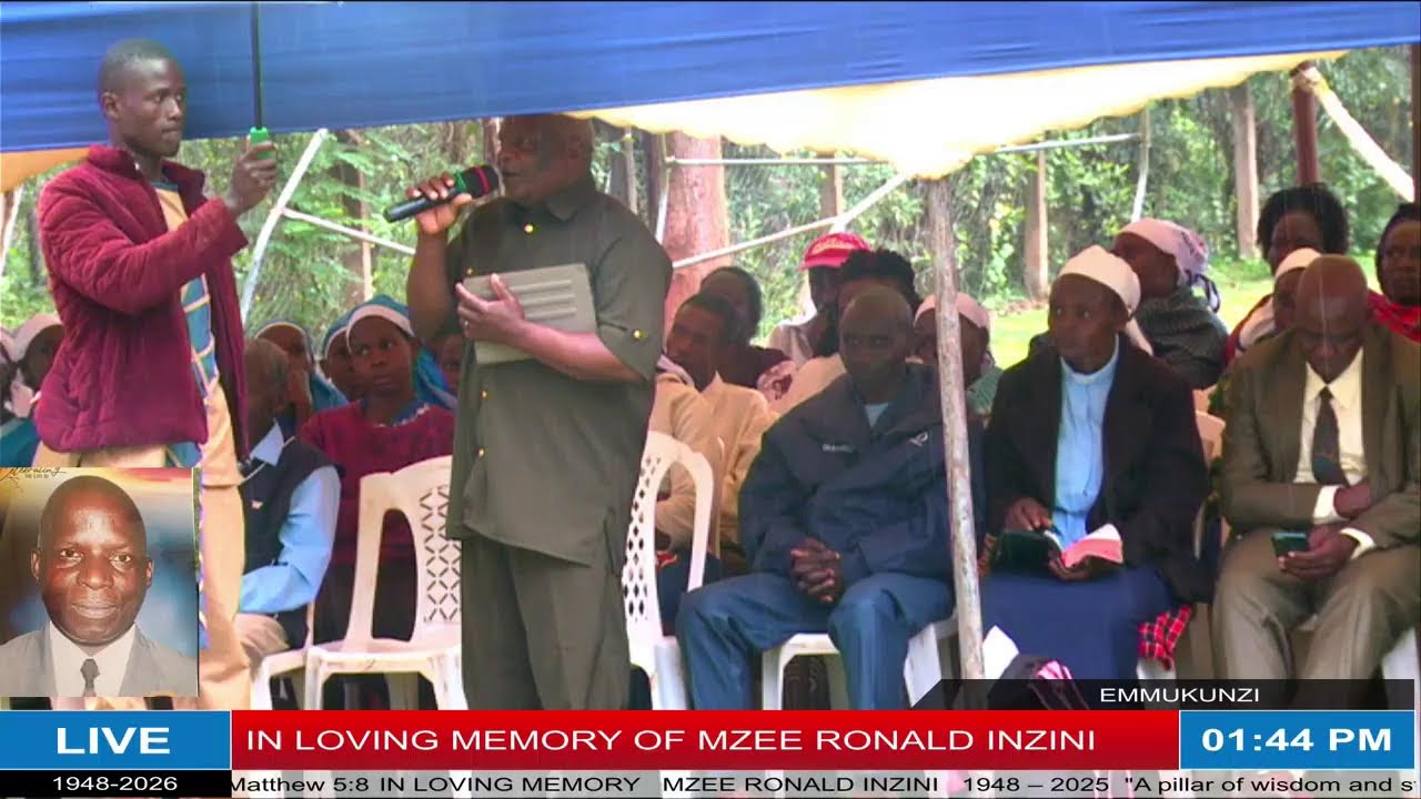 IN LOVING MEMORY  OF MZEE RONALD INZINI (1948-2026)