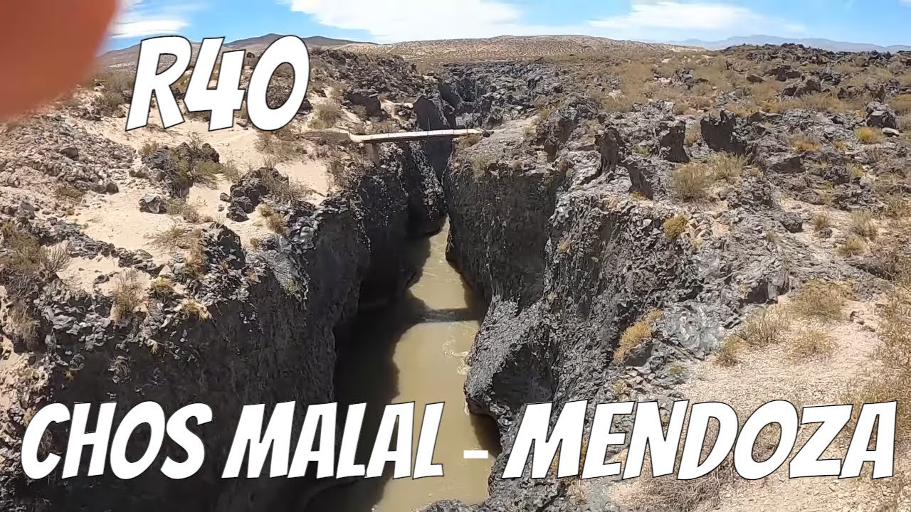 Mendoza-Chos Malal en moto Ruta 40 Malargüe 100km de ripio, viento terrible Neuquén ARGENTINA