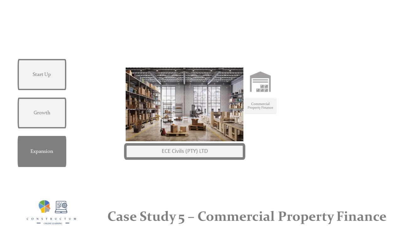 Case Study 5 Commercial  Property Finance - How to prepare an application