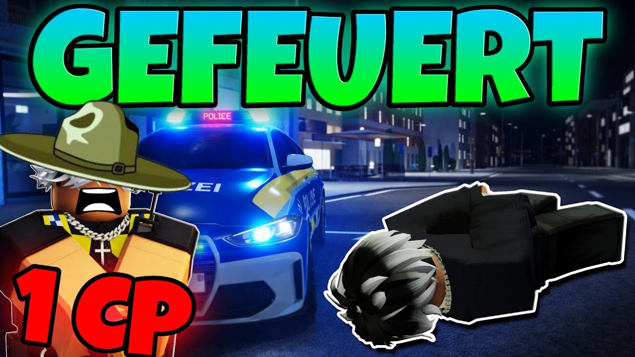 GEFEUERT als POLIZIST in NOTRUF HAMBURG | ESKALATION | ROBLOX Deutsch