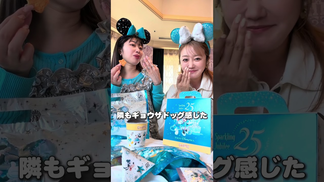【ディズニーシー25周年】パークフードの味を再現したお菓子がやばい！ #ディズニー #ディズニーグッズ #ディズニーフード