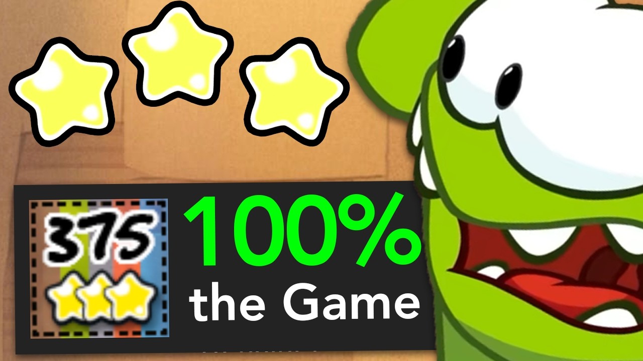 Мне нужно было на 100% пройти достижения Cut The Rope (DSi) - RetroAchievements