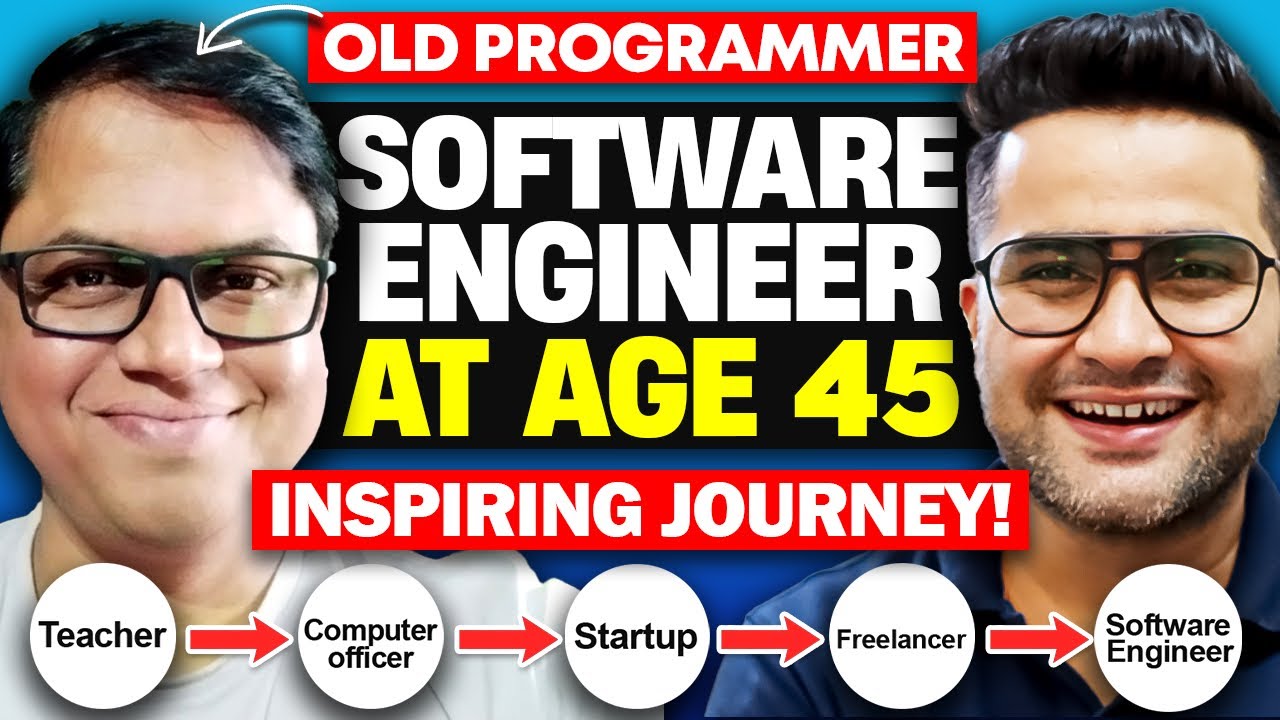 How He Became a Software Engineer at 45 Age 🔥 Motivational & Inspirational Developer Story