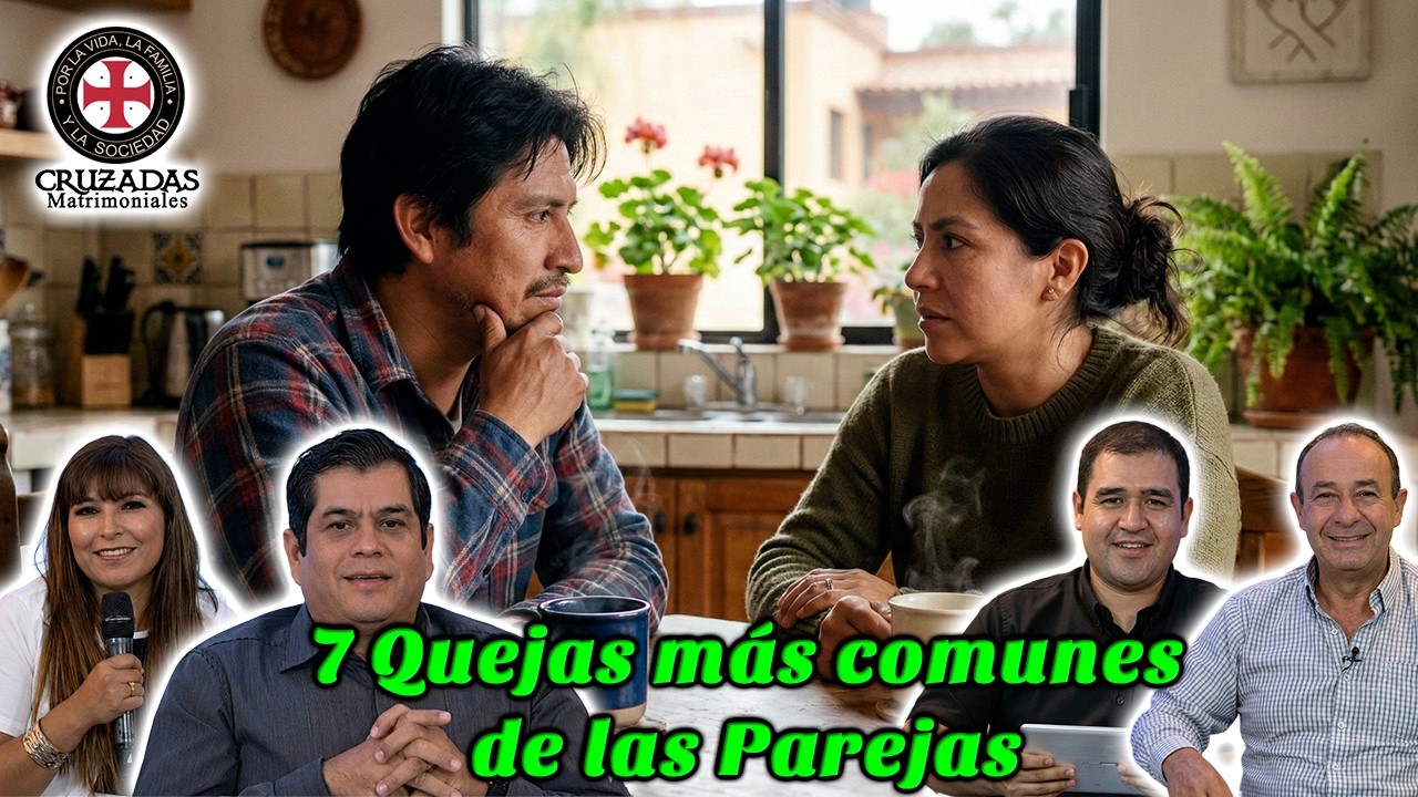7 quejas más comúnes de las parejas - Cruzadas Matrimoniales