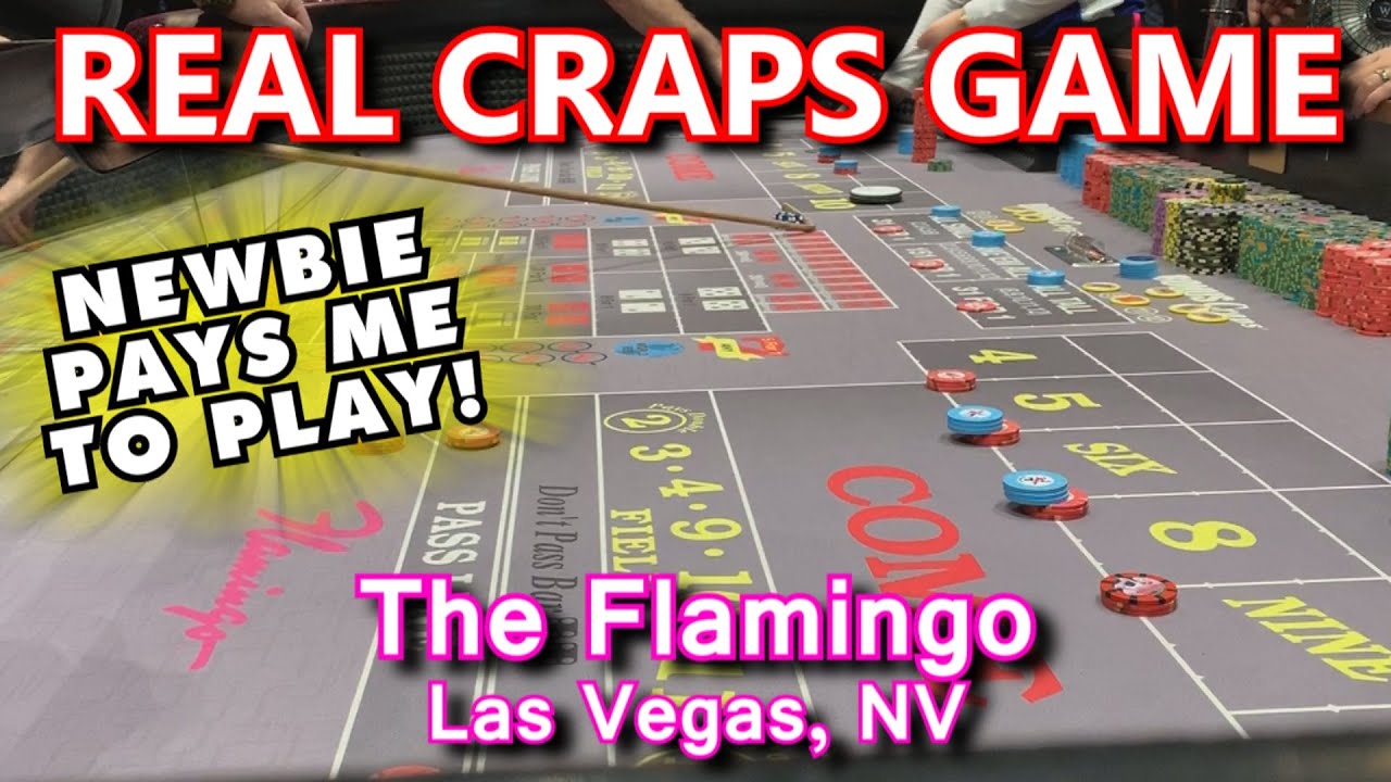 CRAPS ON THE STRIP! - Live Craps Game #47 - Flamingo, Las Vegas, NV - Inside the Casino - ASMR video