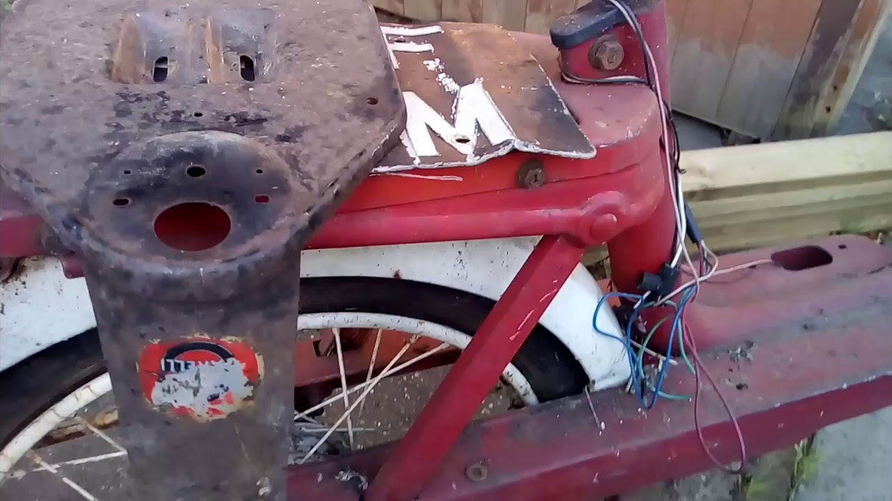 Unidentified belt drive Garelli - what is it, and will it start?