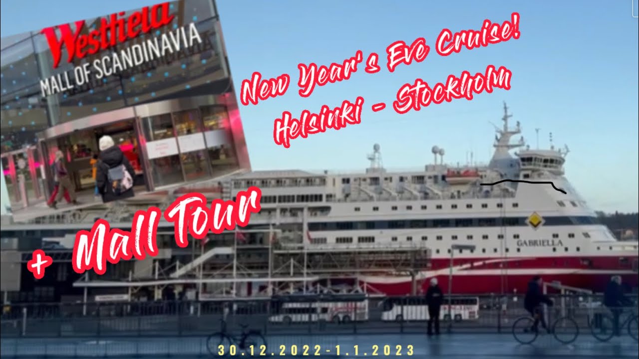 HEL-STO-HEL Viking Line Cruise + a visit to Mall of Scandinavia. #buhayfinland #pinoytravel #cruise