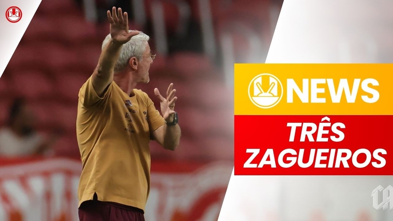 ODAIR HELLMANN VOLTA A TESTAR LINHA DE TRÊS ZAGUEIROS PARA ENFRENTAR O FLUMINENSE