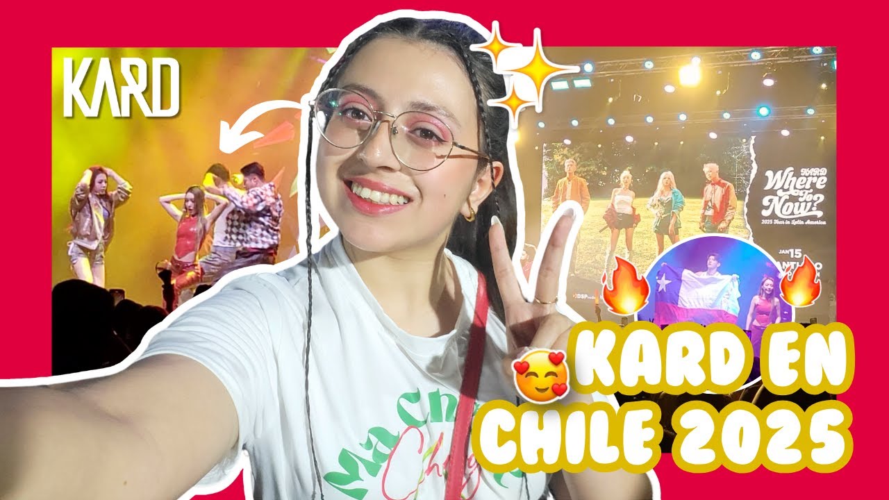 [VLOG] ASÍ ESTUVO EL CONCIERTO DE KARD EN CHILE 2025! 🇨🇱🤩| FRANILM