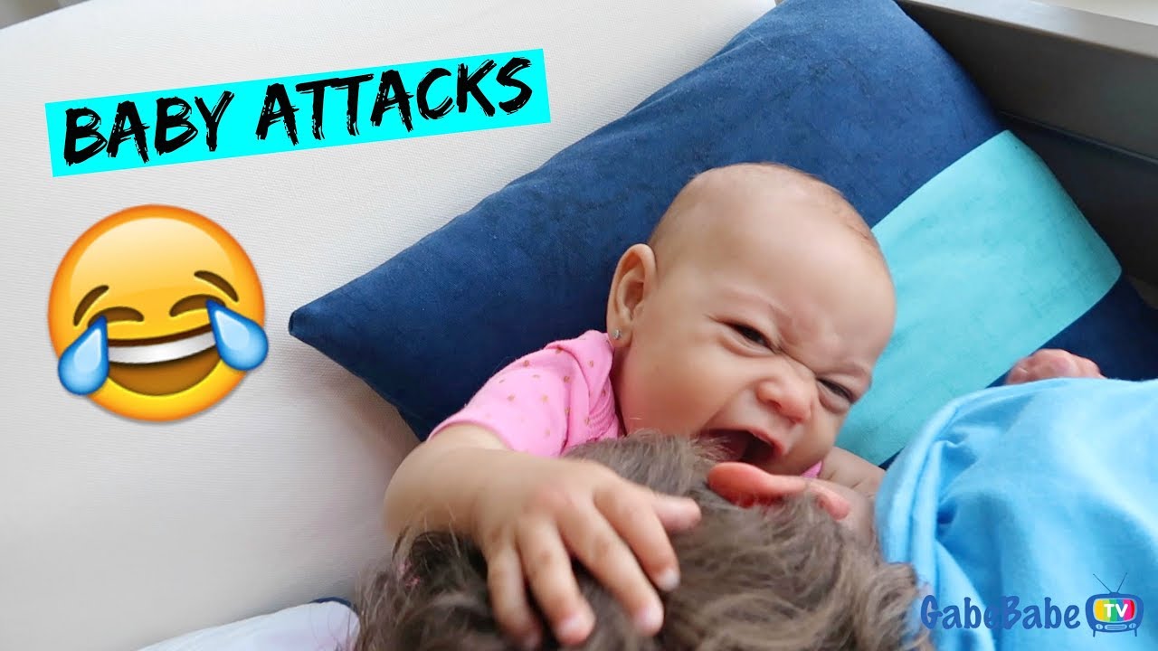 BABY ATTACKS BROTHER!