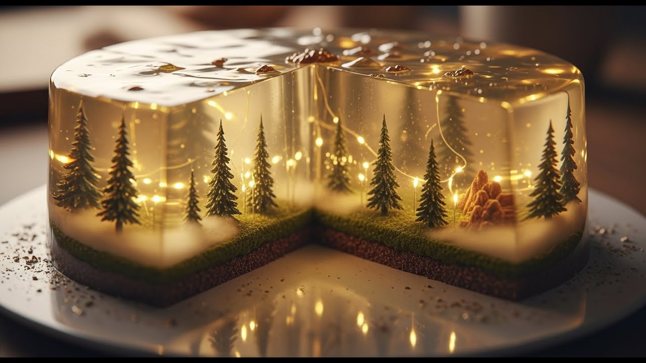 “Magic Cakes ASMR | 10 Fantasy Worlds Hidden Inside Desserts | Relaxing Cinematic Jelly Cutting