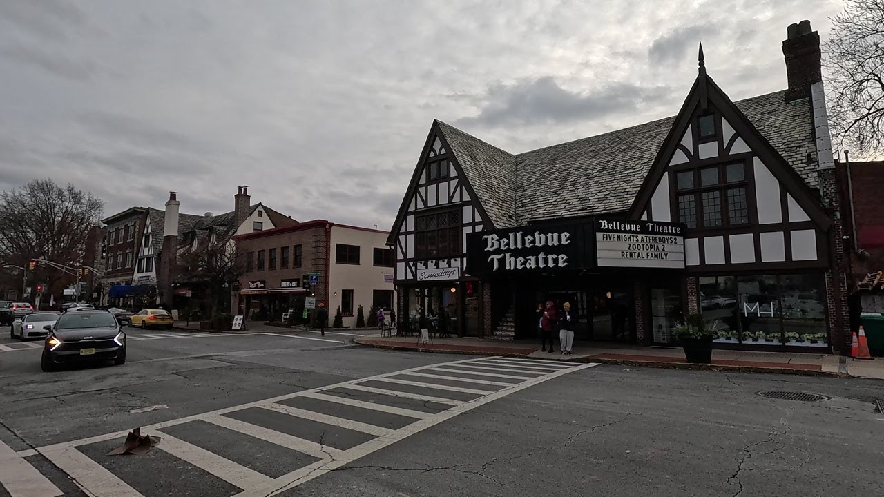 ⁴ᴷ⁶⁰ Walking Montclair, NJ: Upper Montclair neighborhood tour