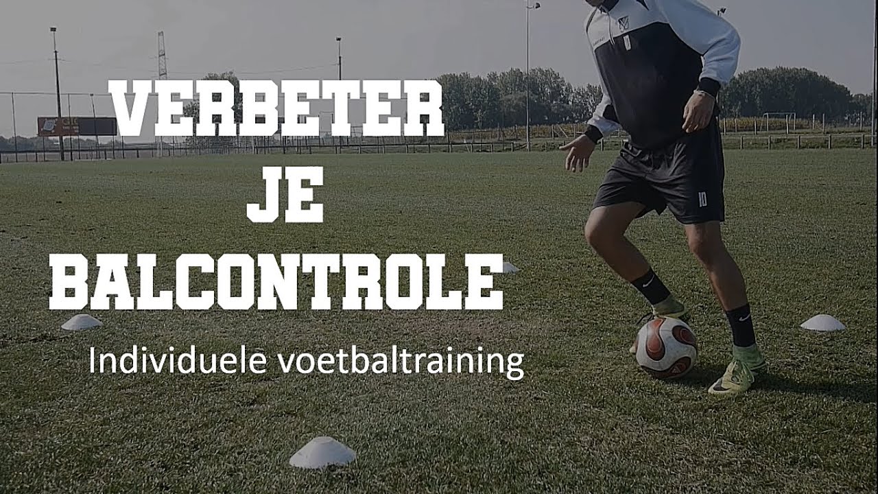 Verbeter je balcontrole met deze simpele oefeningen | Individuele voetbaltraining