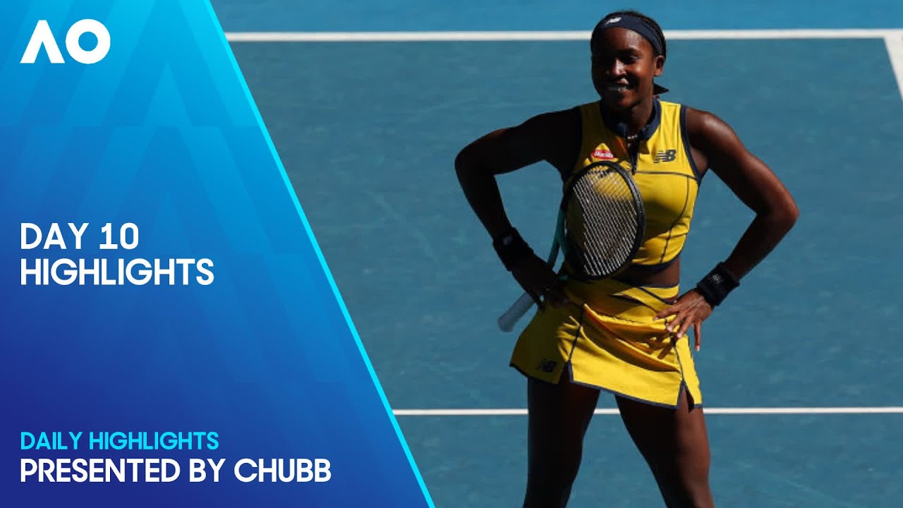 Day 10 Highlights | Presented by Chubb | Australian Open 2024