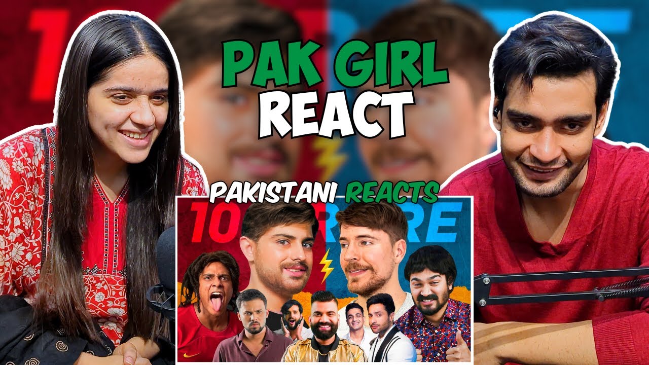 Pakistani Reacts On MR BEAST PARODY 🤑 Ft. INDIAN CREATORS | CARRYMINATI