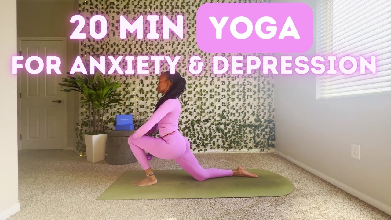 20-Min Yoga for Anxiety and Depression | Warm Up, Cool Down + Savasana
