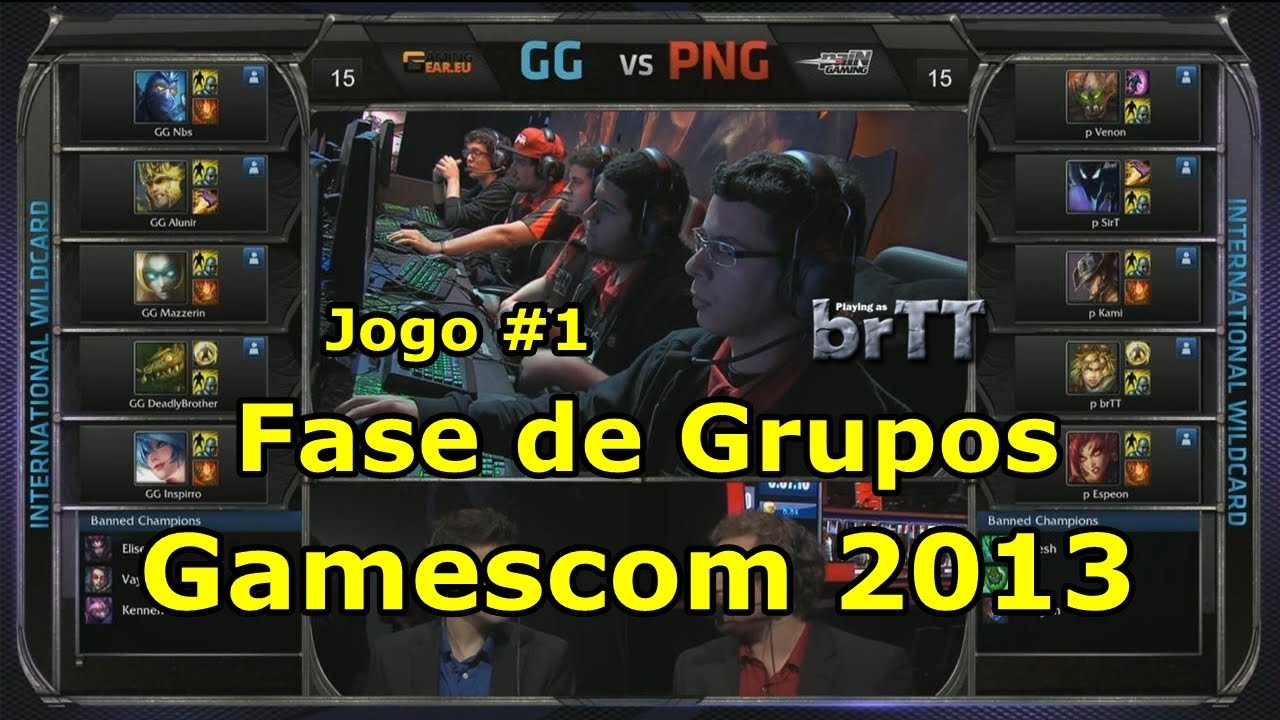Gamescom 2013 - Fase de Grupos #1 - paiN Vs. GG.EU